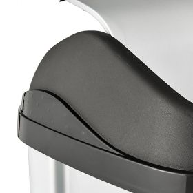 Poubelle plastique à couvercle basculant 50 litres swantje