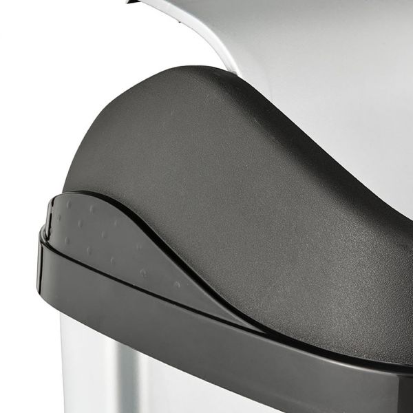 Poubelle plastique à couvercle basculant 50 litres swantje