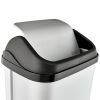 Poubelle plastique à couvercle basculant 50 litres swantje
