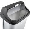 Poubelle plastique à couvercle coulissant 10 litres