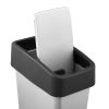 Poubelle Rectangulaire à couvercle basculant 10 litres