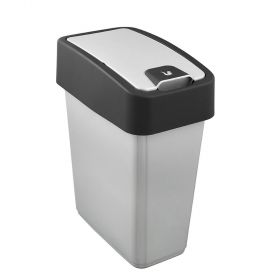Poubelle Rectangulaire à couvercle basculant 10 litres