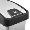 Poubelle Rectangulaire à couvercle basculant 25 litres