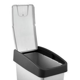 Poubelle Rectangulaire à couvercle basculant 25 litres
