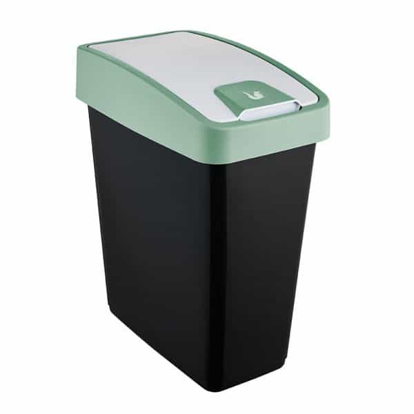 Poubelle Rectangulaire à couvercle basculant 25 litres