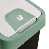 Poubelle Rectangulaire à couvercle basculant 25 litres