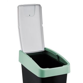 Poubelle Rectangulaire à couvercle basculant 25 litres