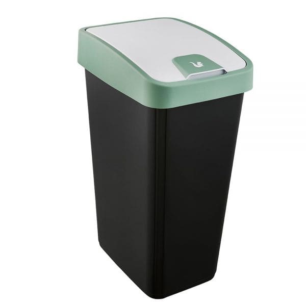 Poubelle Rectangulaire à couvercle basculant 45 litres
