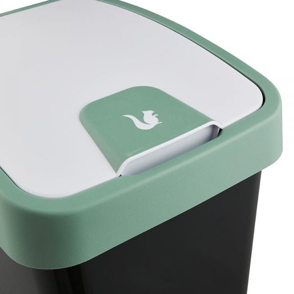 Poubelle Rectangulaire à couvercle basculant 45 litres