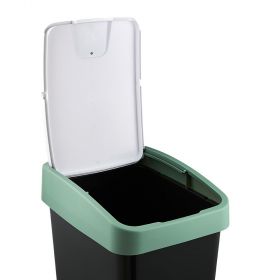 Poubelle Rectangulaire à couvercle basculant 45 litres