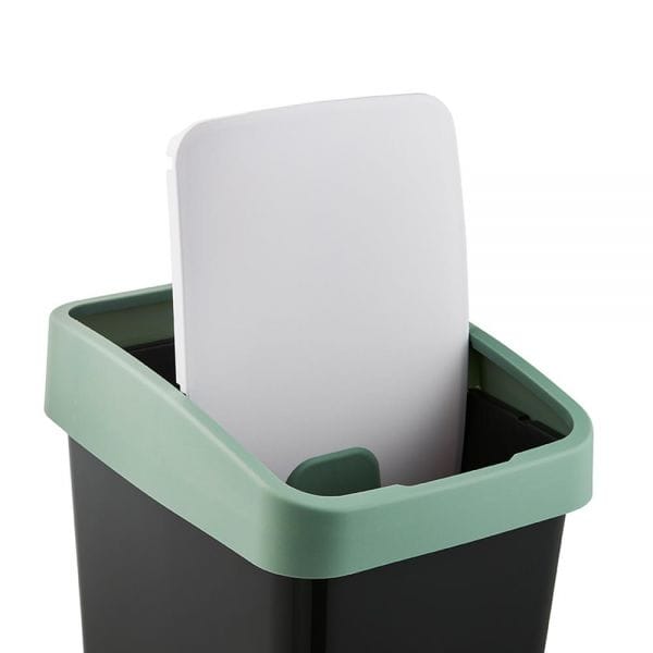 Poubelle Rectangulaire à couvercle basculant 45 litres
