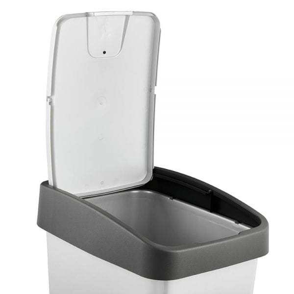 Poubelle Rectangulaire à couvercle basculant 45 litres