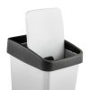 Poubelle Rectangulaire à couvercle basculant 45 litres