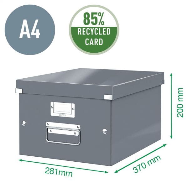 Boîte de rangement en carton Taille MoyenneA4+