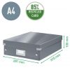 Boîte carton compartimentée multi usages avec couvercle