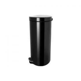 Poubelle à pédale aux ions d'argent Anti Microbes 30 litres