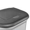 Poubelle à pédale 2 bacs pour tri 2 x 11 litres