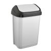 Poubelle plastique à couvercle basculant 10 litres