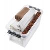 Grande Caisse de rangement à roulettes 70 litres