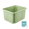Bac de rangement gris en plastique recyclé 24 litres