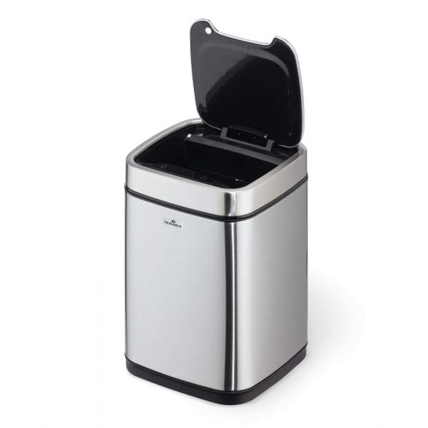 Poubelle à ouverture automatique No Touch 6 litres