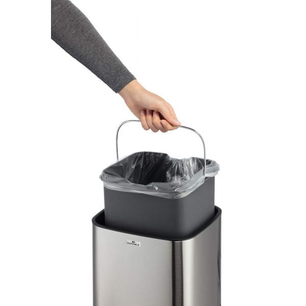 Poubelle à ouverture automatique No Touch 12 litres