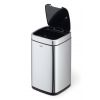 Poubelle à ouverture automatique No Touch 12 litres