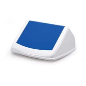 Couvercle basculant bleu pour bac Durabin 40 litres