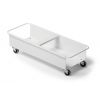 Chariot Trolley pour 2 poubelles Durabin 40 litres