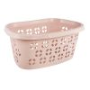 Panier à linge sale rose en Plastique