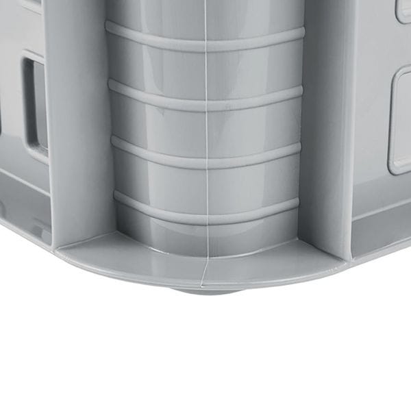 Caisse plate empilable pour fruits et légumes 22 litres