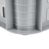 Caisse plate empilable pour fruits et légumes 22 litres