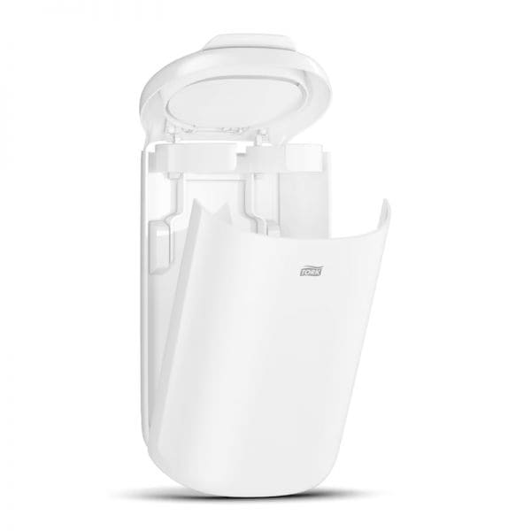Poubelle pour toilettes collectives à fixer 5 litres