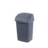 Poubelle en plastique solide à couvercle basculant 50 litres