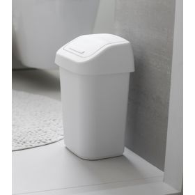 Poubelle à couvercle basculant style moderne 25 litres