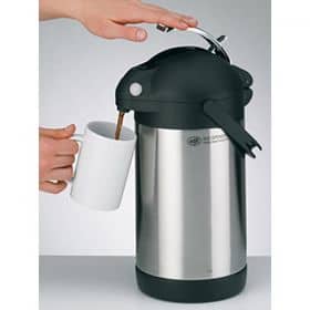 Pichet isotherme à pompe compact 2,2 ou 3 litres