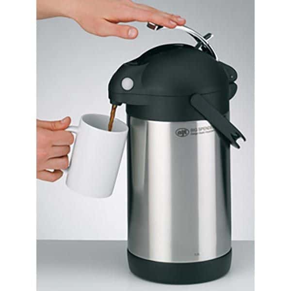 Pichet isotherme à pompe compact 2,2 ou 3 litres