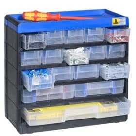 Casier 17 tiroirs pour vis chevilles visserie VarioPlus Pro 29/35