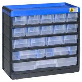 Casier 17 tiroirs pour vis chevilles visserie VarioPlus Pro 29/35