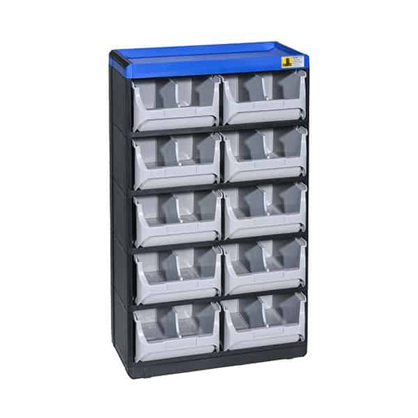 Casier avec 10 bacs à vis VarioPlus Pro 53/20