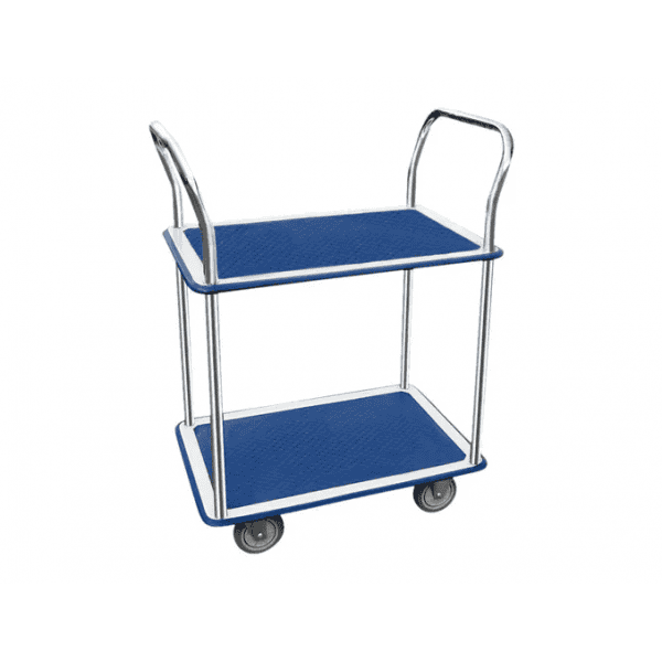 Chariot de Bureau avec 2 plateaux capacité 250 kg