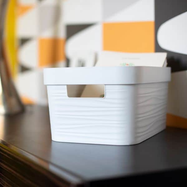 Petit Bac de rangement élégant 6 litres EDA