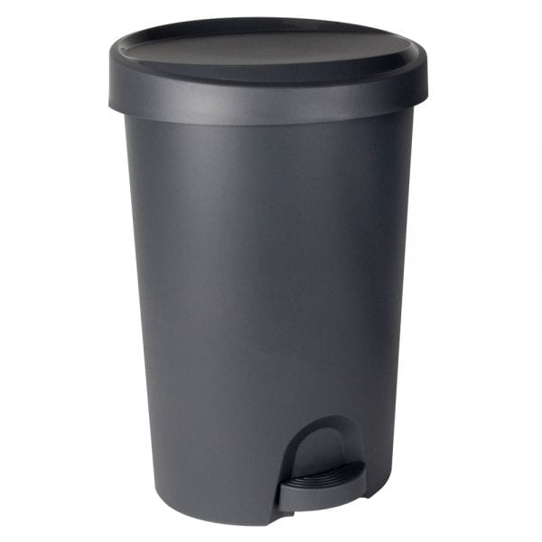 Poubelle à pédale en Plastique moderne 45 litres Stepy
