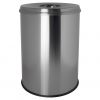 Corbeille à papier en inox anti feu 15 litres
