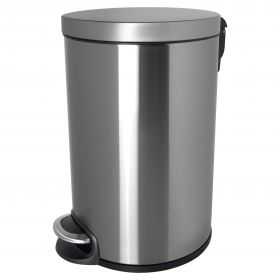 Poubelle salle de bain professionnelle en inox 5 litres