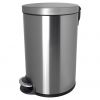 Poubelle salle de bain professionnelle en inox 5 litres