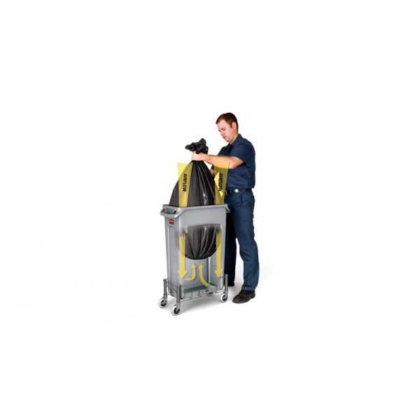 Bac Collecteur de déchets pour professionnels 60 litres Slim Jim