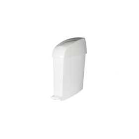 Poubelle rectangulaire pour sanitaires 12 litres