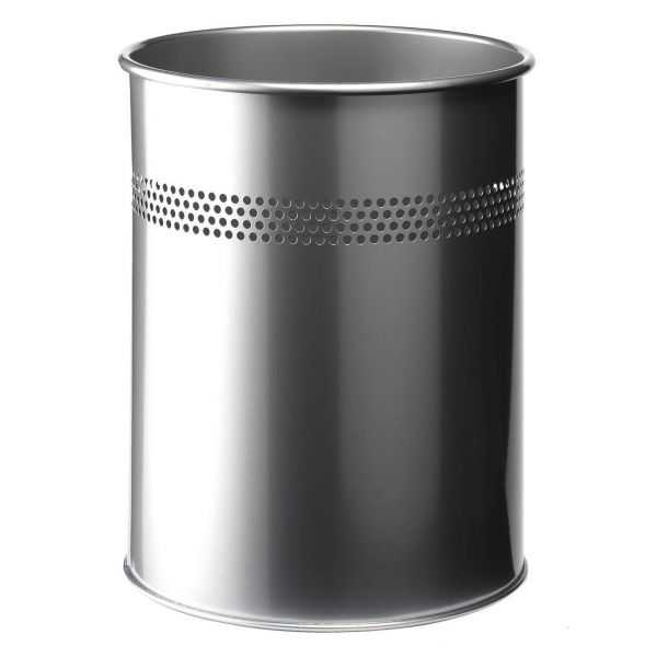 Corbeille à papier ronde design 15 litres