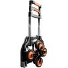 Diable d'Escalier Pliant en Aluminium charge 80 kg